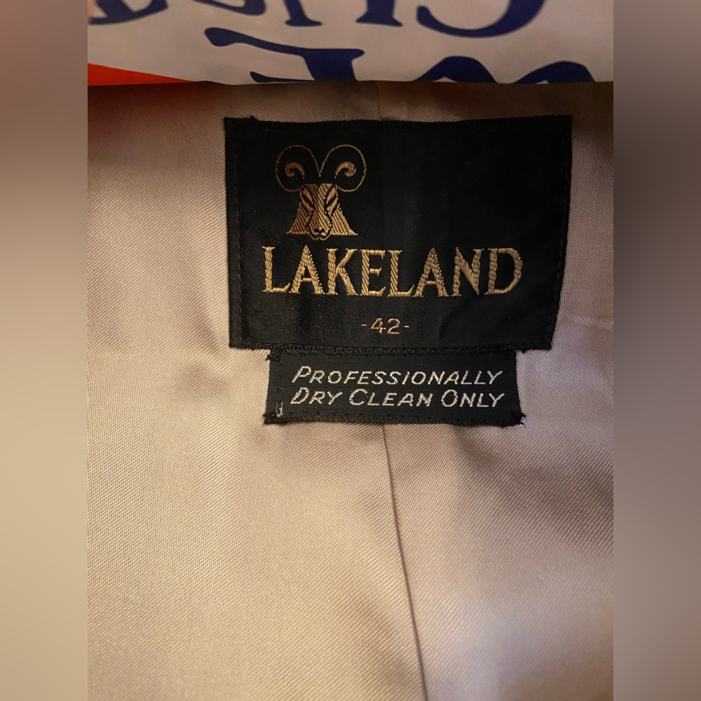 Lakeland Vintage Men’s Peacoat - Picture 4 of 8